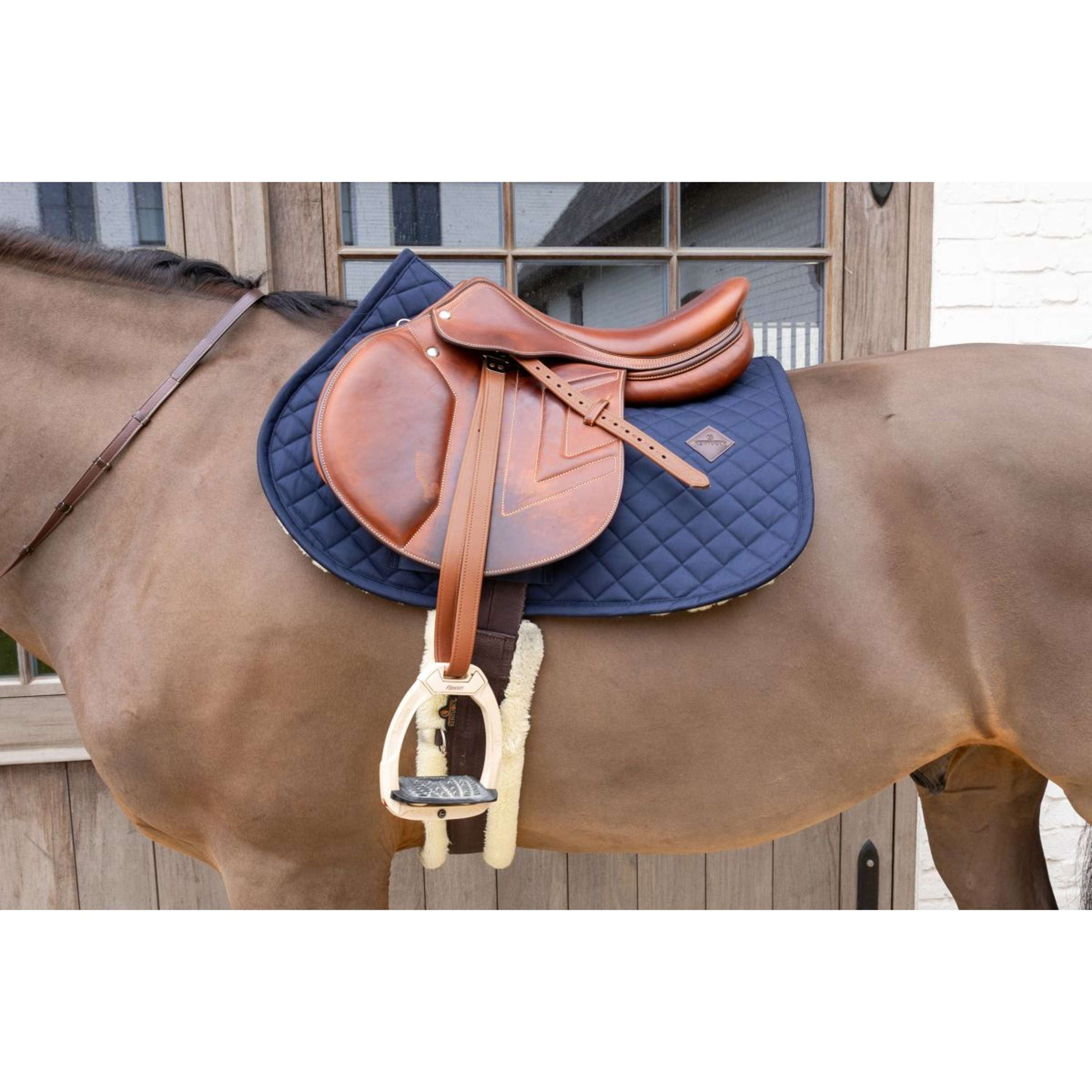 Kentucky Saddlepad Skin Friendly Diamond Jumping Navy