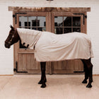 Kentucky Fly Rug Comfort Mesh Classic with Neck & Belly Cover Beige/Bordeaux