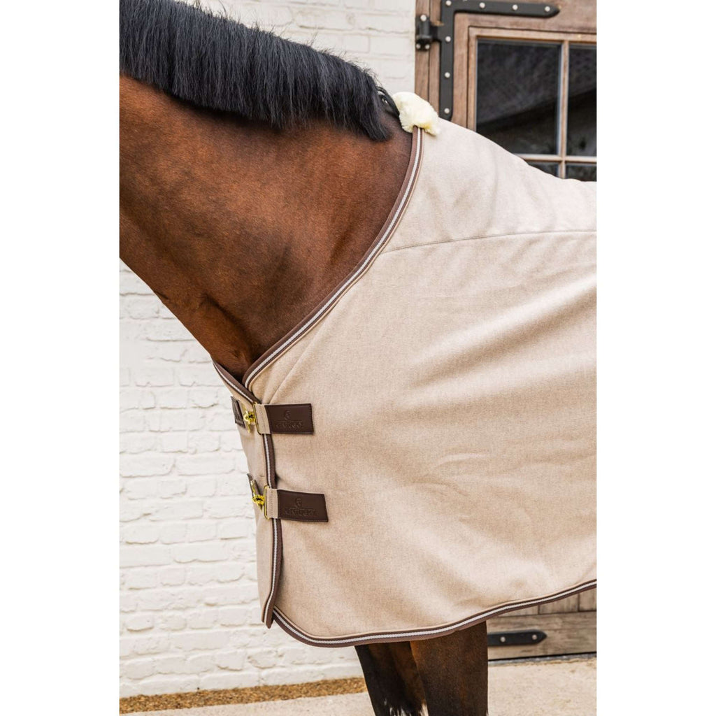 Kentucky Fleece Rug Heavy Melange Beige