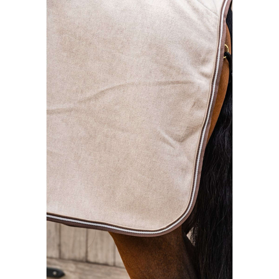 Kentucky Fleece Rug Heavy Melange Beige