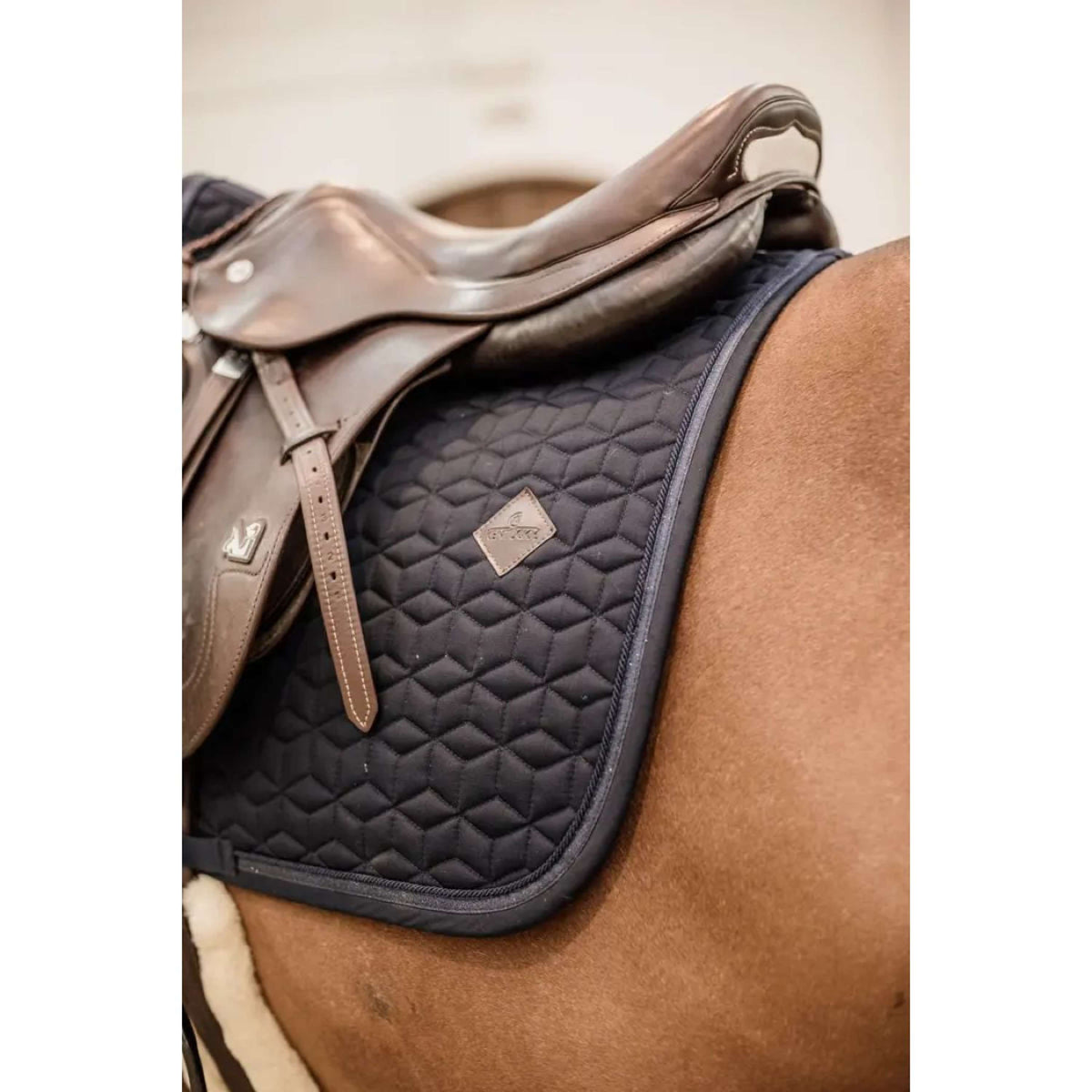 Kentucky Saddlepad Glitter Rope Jumping Navy