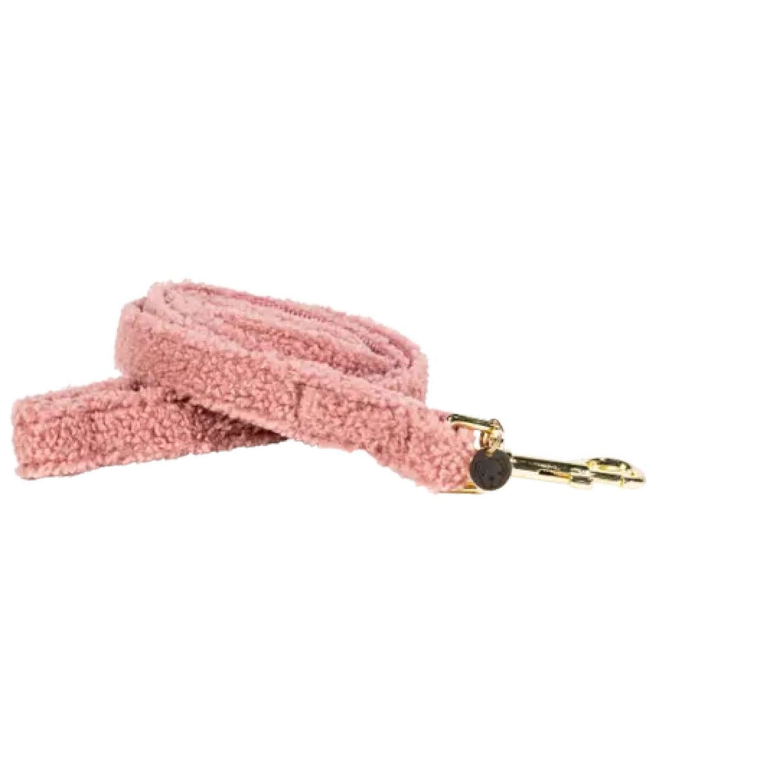 Kentucky Dog Leash Teddy Fleece Old Rose