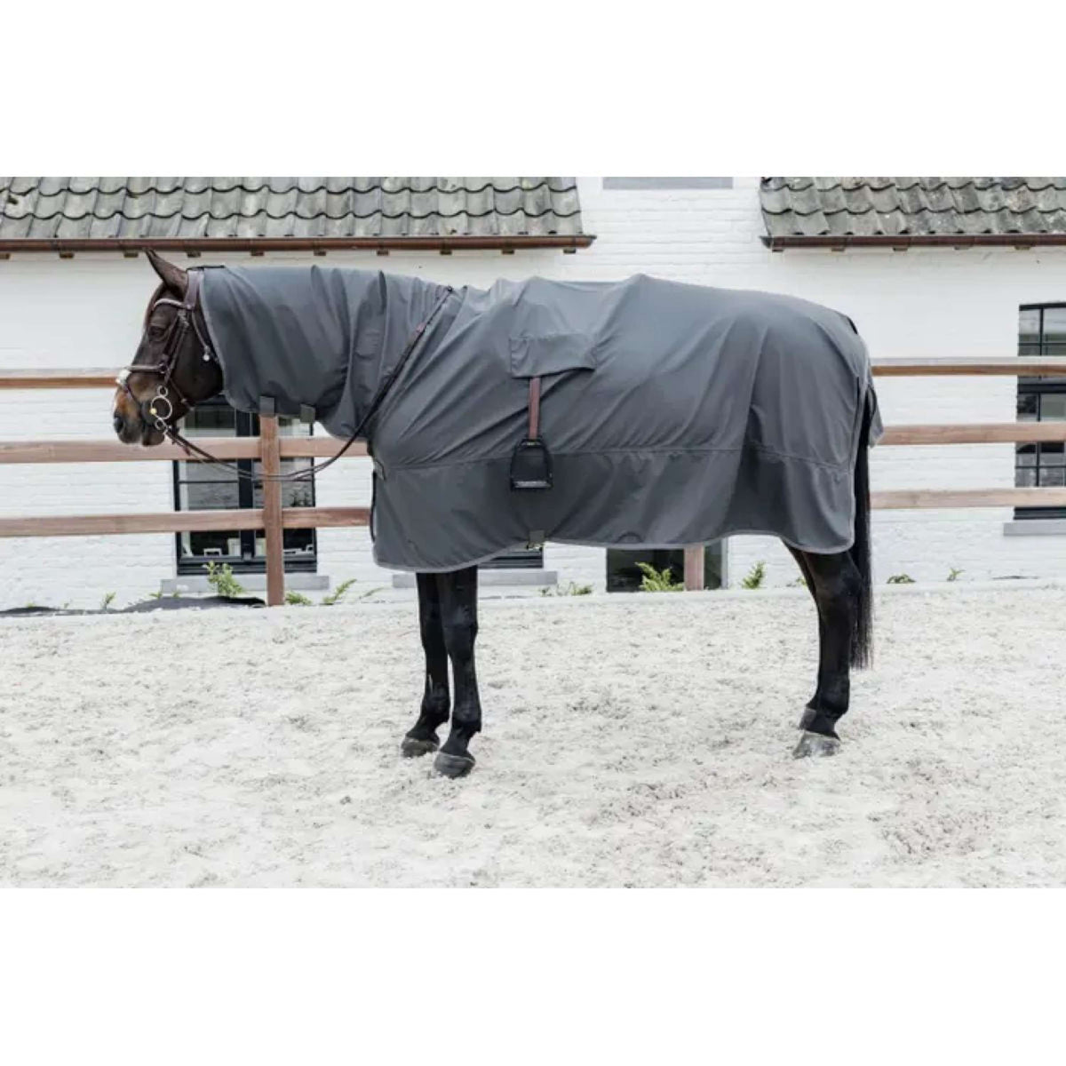 Kentucky Rain Exercise Rug Hurricane Grey