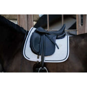 Kentucky Saddlepad Glitter Rope Dressage White/Black