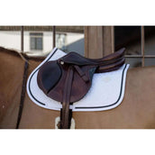 Kentucky Saddlepad Glitter Rope Jumping White/Black