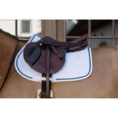 Kentucky Saddlepad Glitter Rope Jumping White/Navy