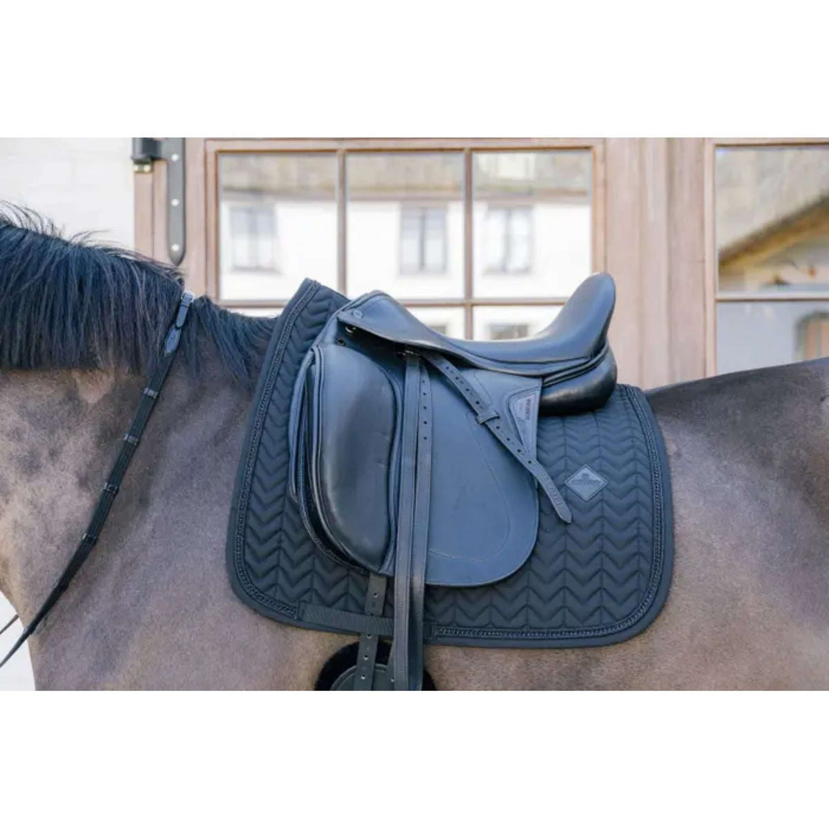 Kentucky Saddlepad Metal Chain Dressage Black