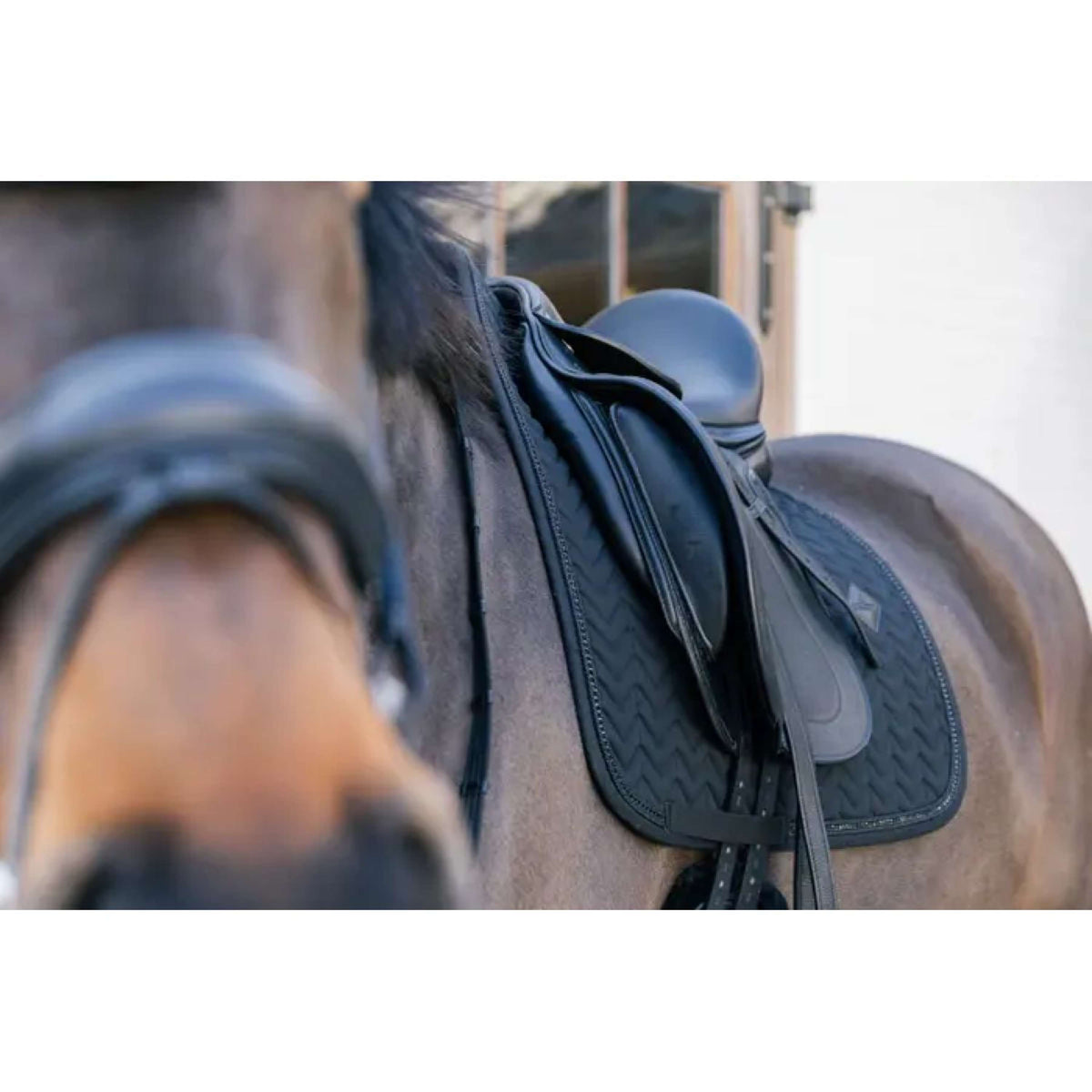 Kentucky Saddlepad Metal Chain Dressage Black