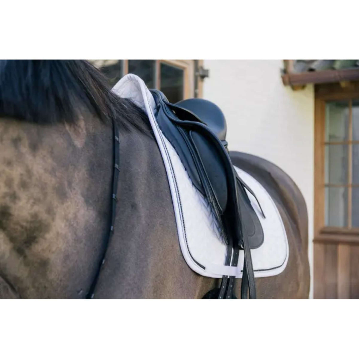 Kentucky Saddlepad Metal Chain Dressage White