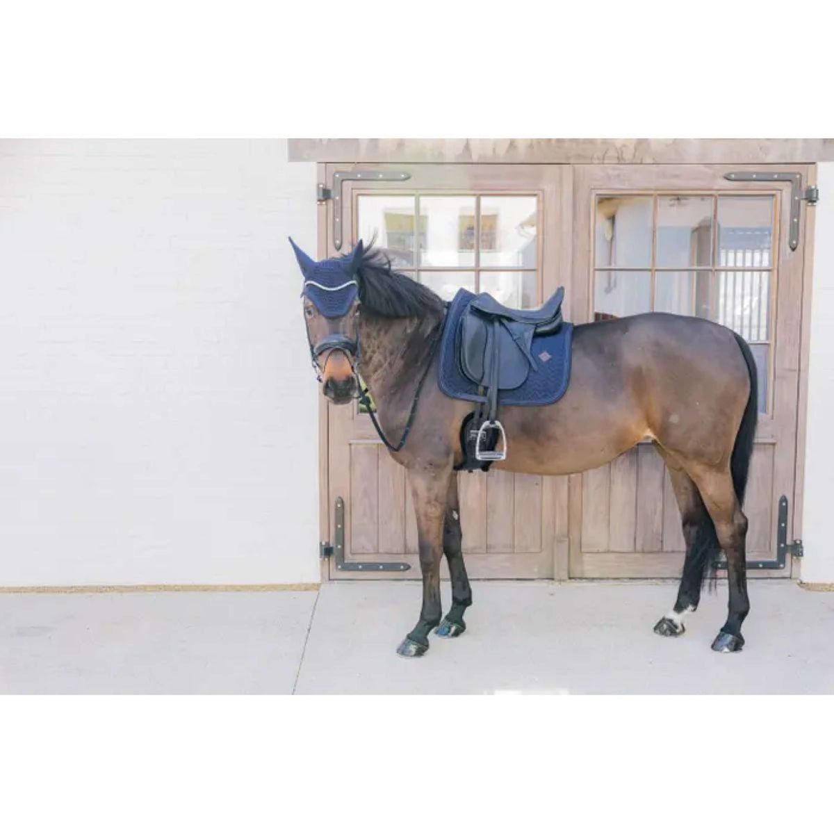 Kentucky Saddlepad Metal Chain Dressage Navy