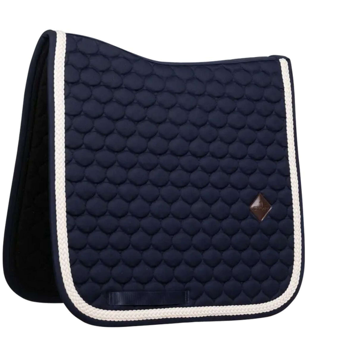 Kentucky Saddlepad Plaited Dressage Navy