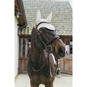 Kentucky Ear Bonnet Wellington Braided Beige