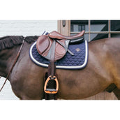 Kentucky Saddlepad Plaited Jumping Navy