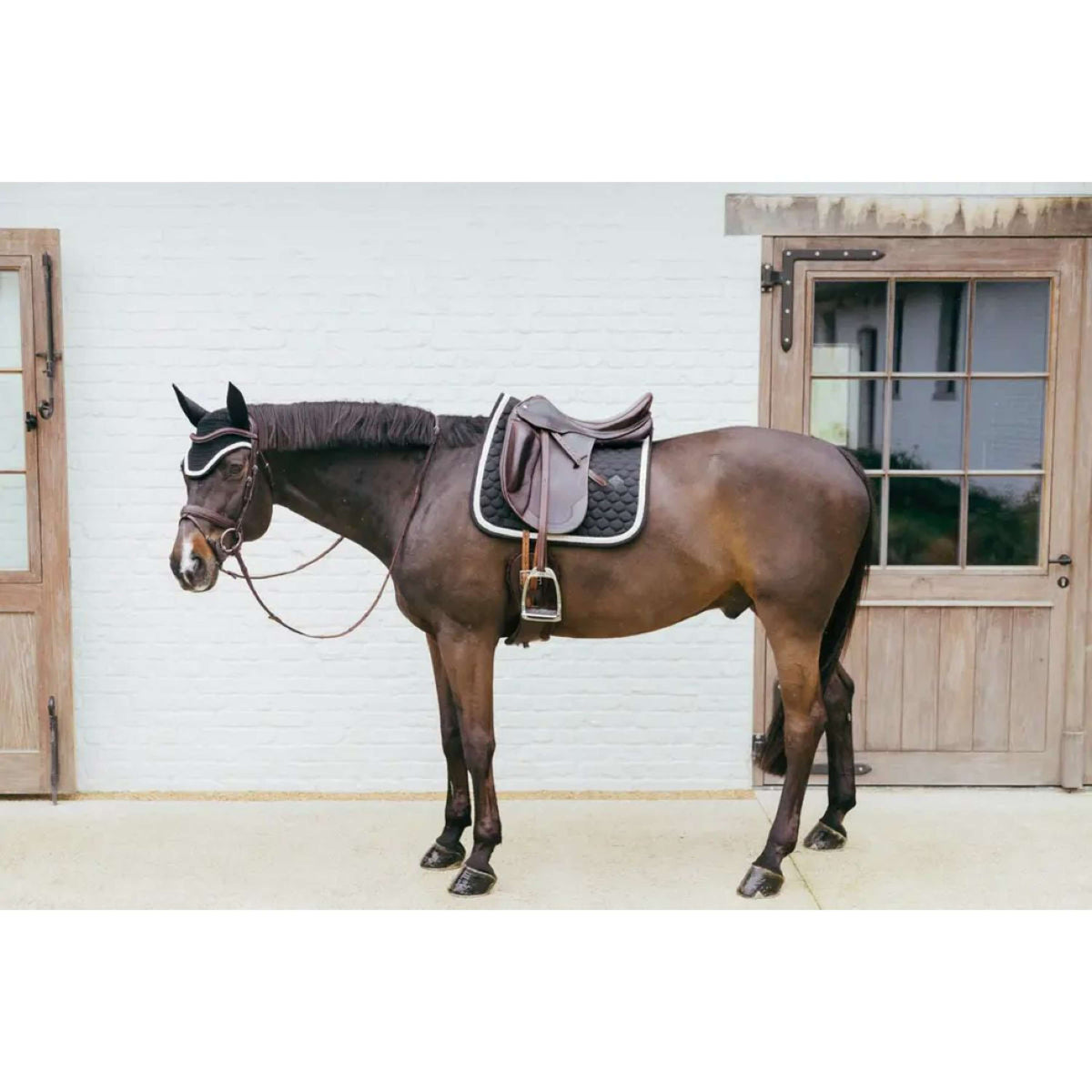 Kentucky Saddlepad Plaited Dressage Black