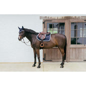 Kentucky Saddlepad Plaited Jumping Navy