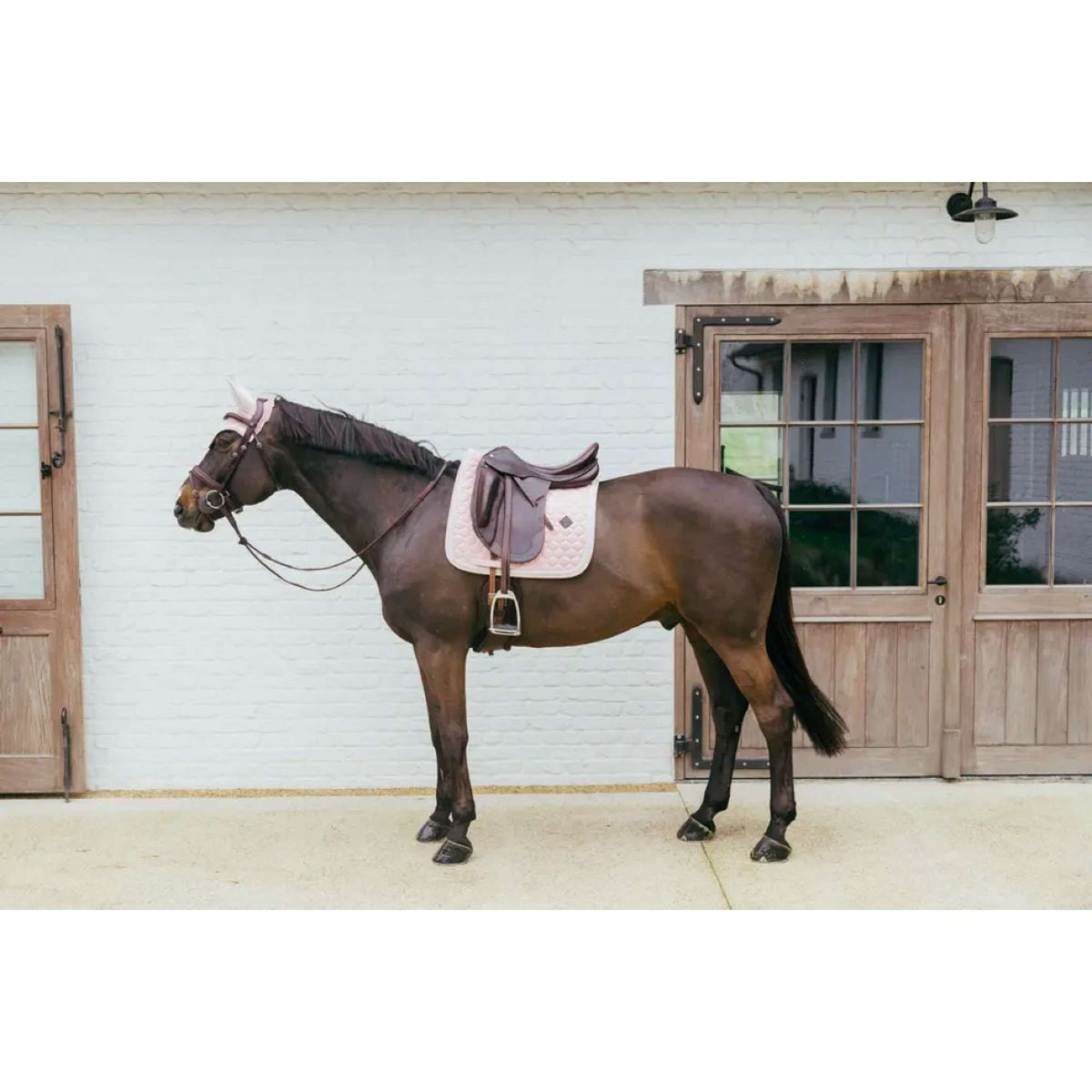 Kentucky Saddlepad Plaited Dressage Lightpink