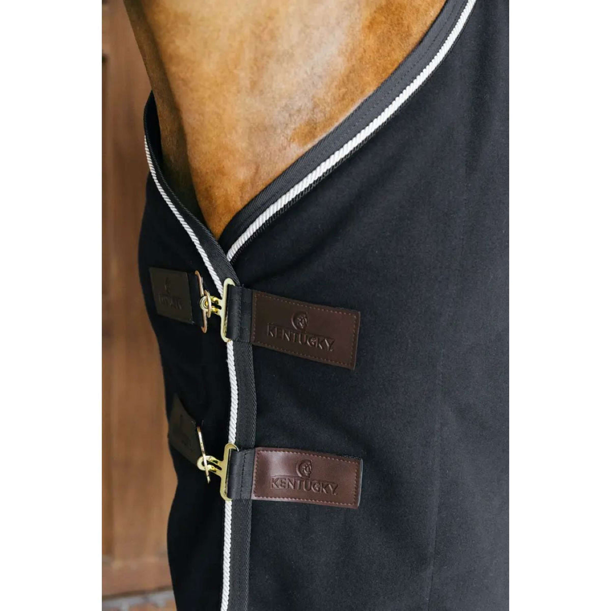 Kentucky Horsewear Fleece Rugs Vegan Wool Black