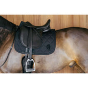 Kentucky Saddlepad Wave 3D logo Dressage Black