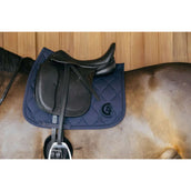 Kentucky Saddlepad Wave 3D logo Dressage Navy