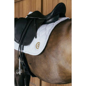 Kentucky Saddlepad Wave 3D logo Dressage White