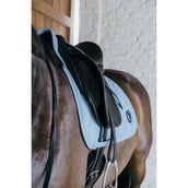 Kentucky Saddlepad Wave 3D logo Dressage Light Blue