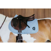 Kentucky Saddlepad Wave 3D logo Jumping Light Blue