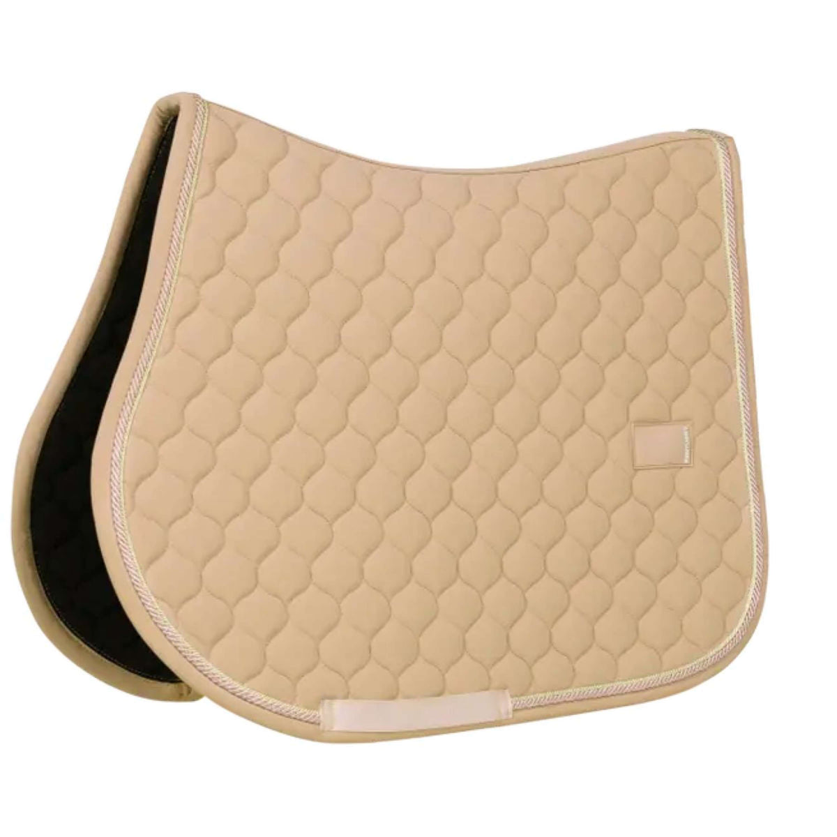 Kentucky Horsewear Saddlepad Onion Quilt Jumping Beige