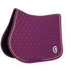 Kentucky Horsewear Saddlepad Onion Quilt 3D Logo Jumping Purple