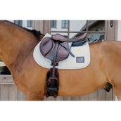 Kentucky Horsewear Saddlepad Fishbone Competiton Jumping White