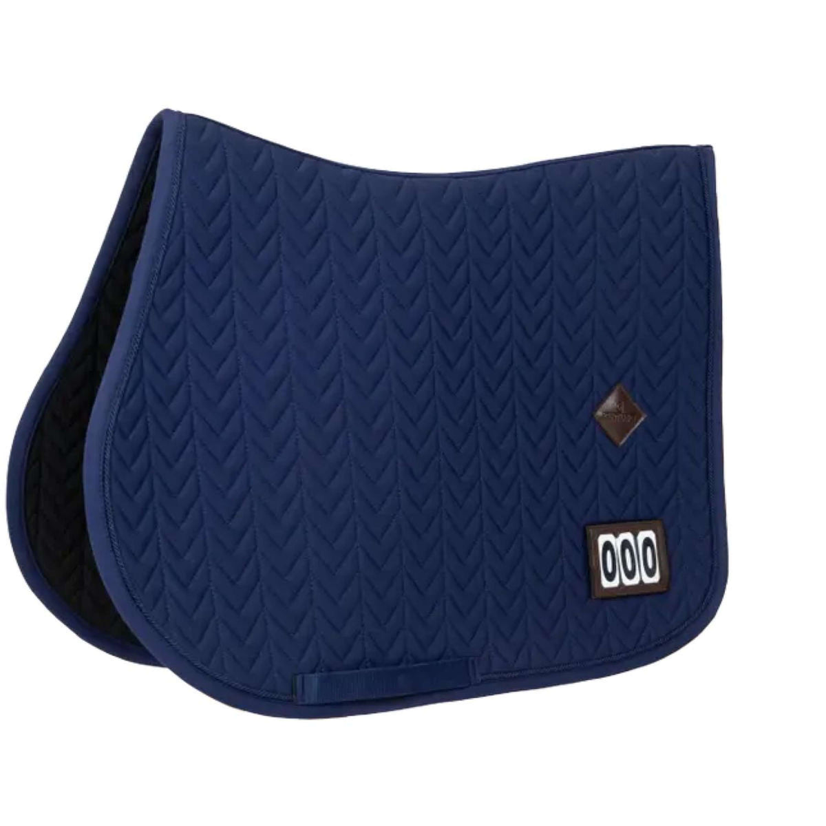 Kentucky Horsewear Saddlepad Fishbone Competiton Jumping Navy