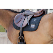 Kentucky Horsewear Saddlepad Fishbone Competiton Jumping Black