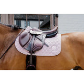 Kentucky Horsewear Saddlepad Onion Quilt 3D Logo Jumping Light pink