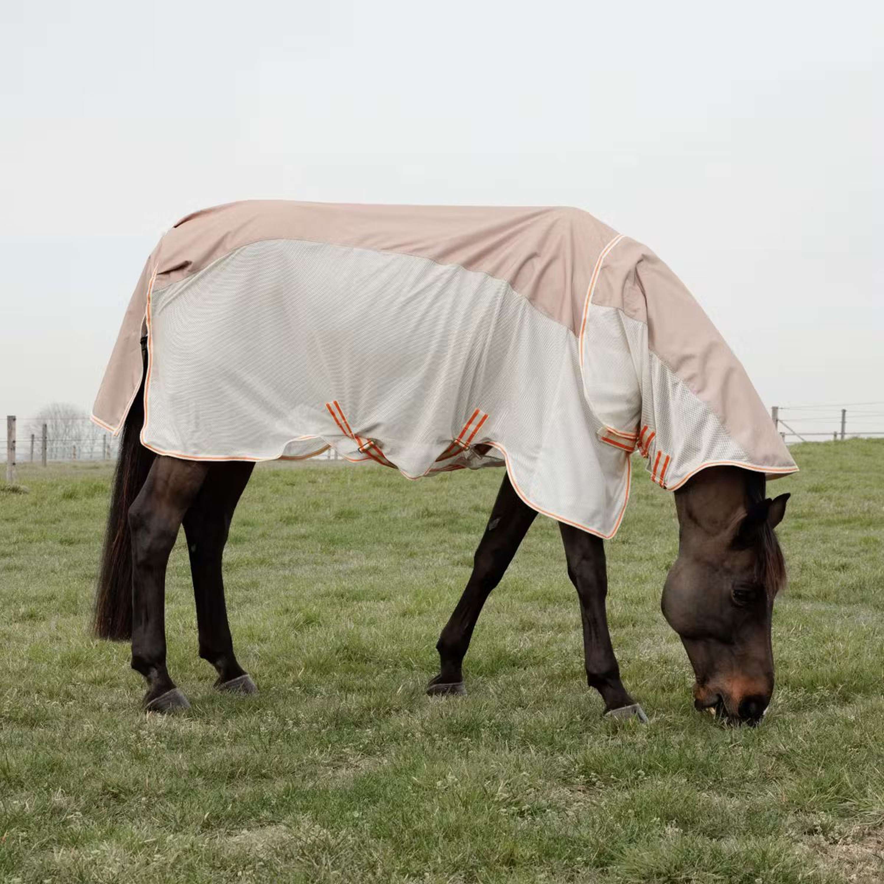 Kentucky Horsewear Fly Rug Waterproof Combo Comfort Beige