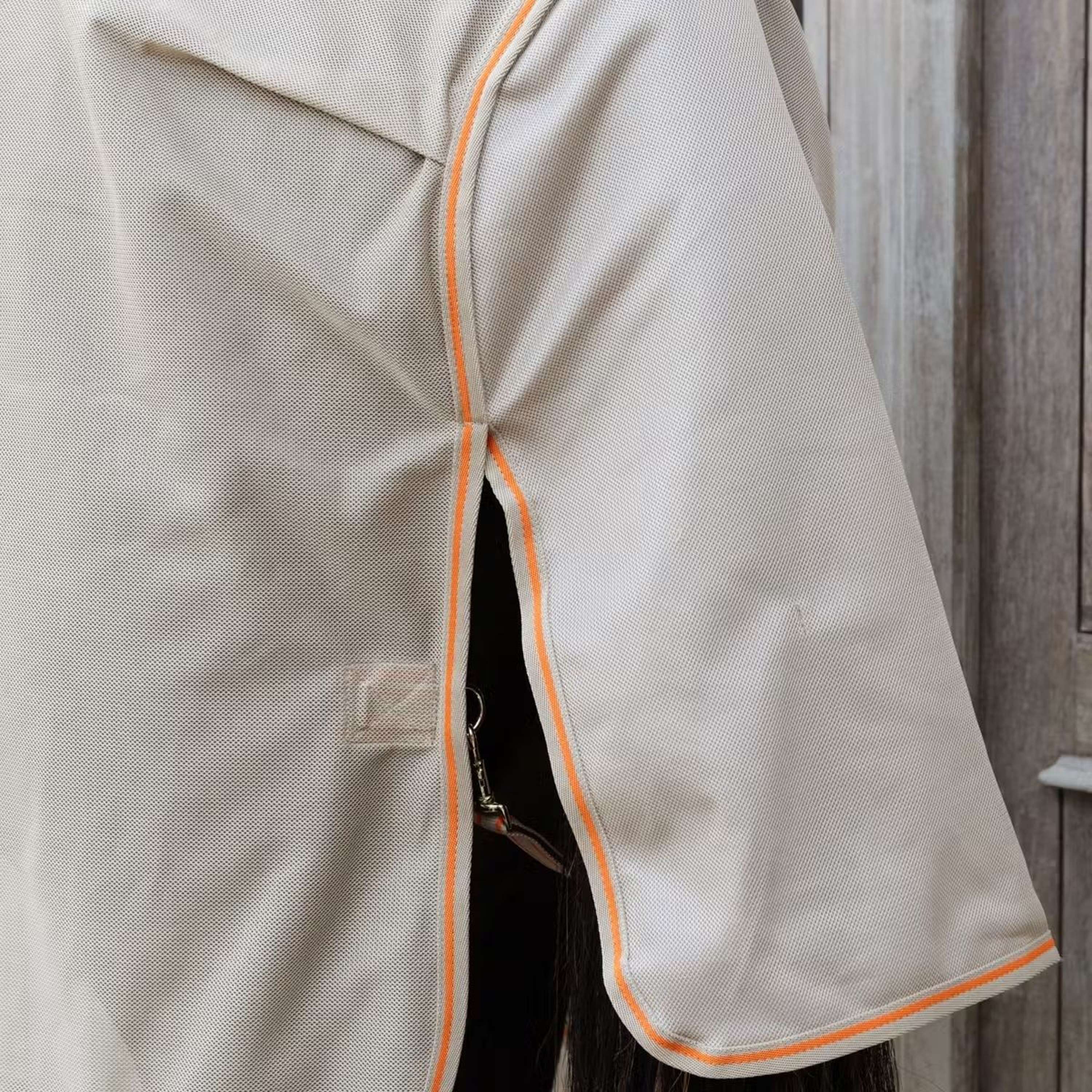 Kentucky Horsewear Fly Rug Comfort Mesh Beige/Orange