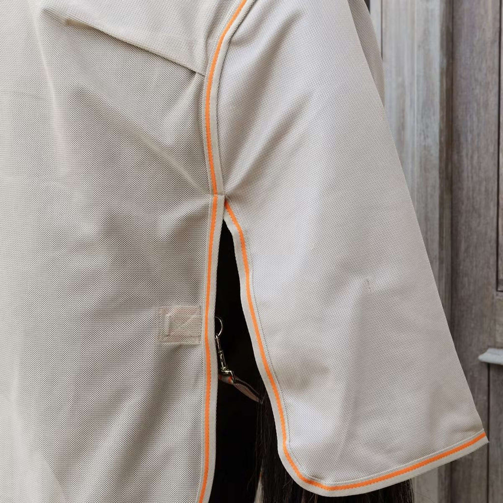 Kentucky Horsewear Fly Rug Comfort Mesh Beige/Orange