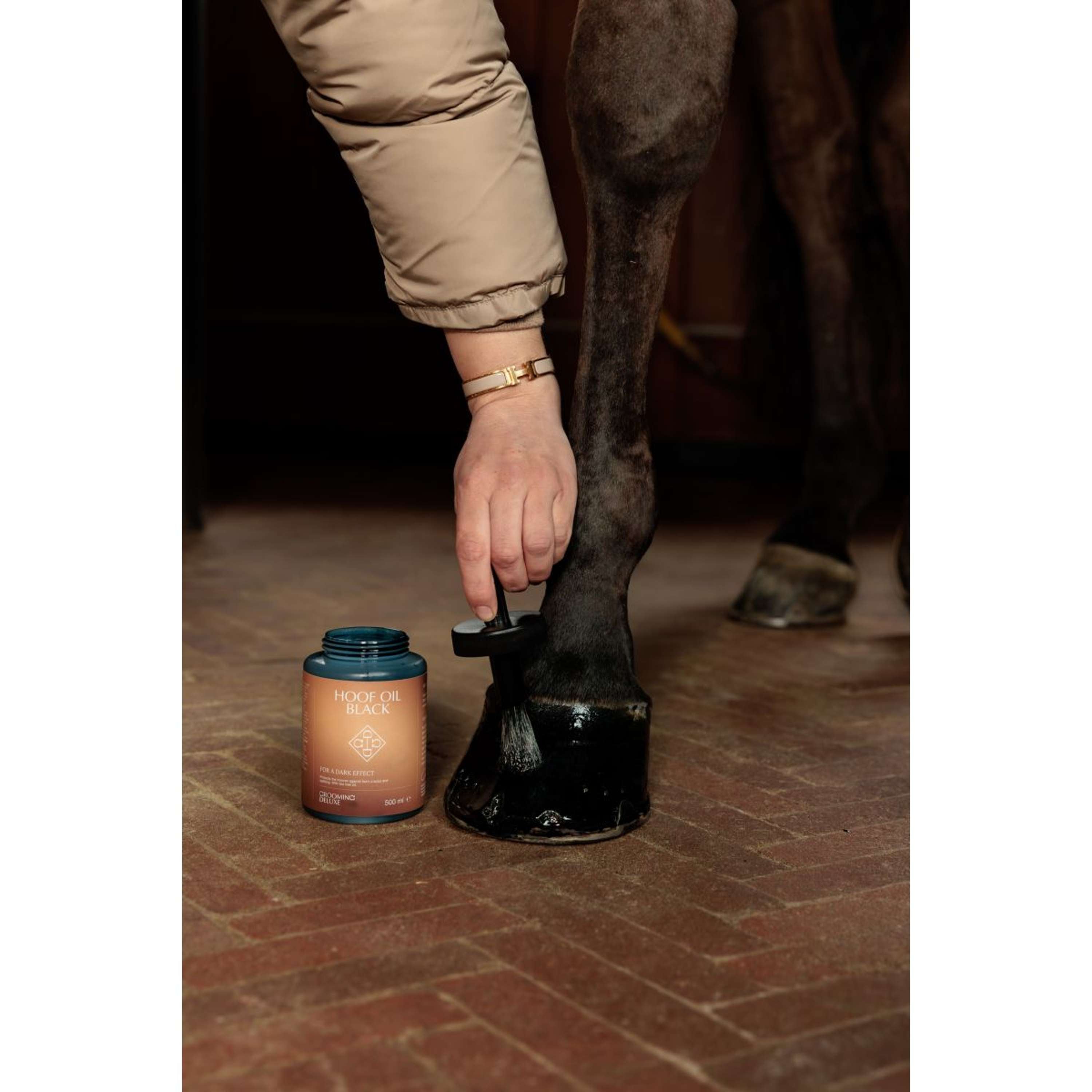 Grooming Deluxe by Kentucky Hoof Oil Shine Black