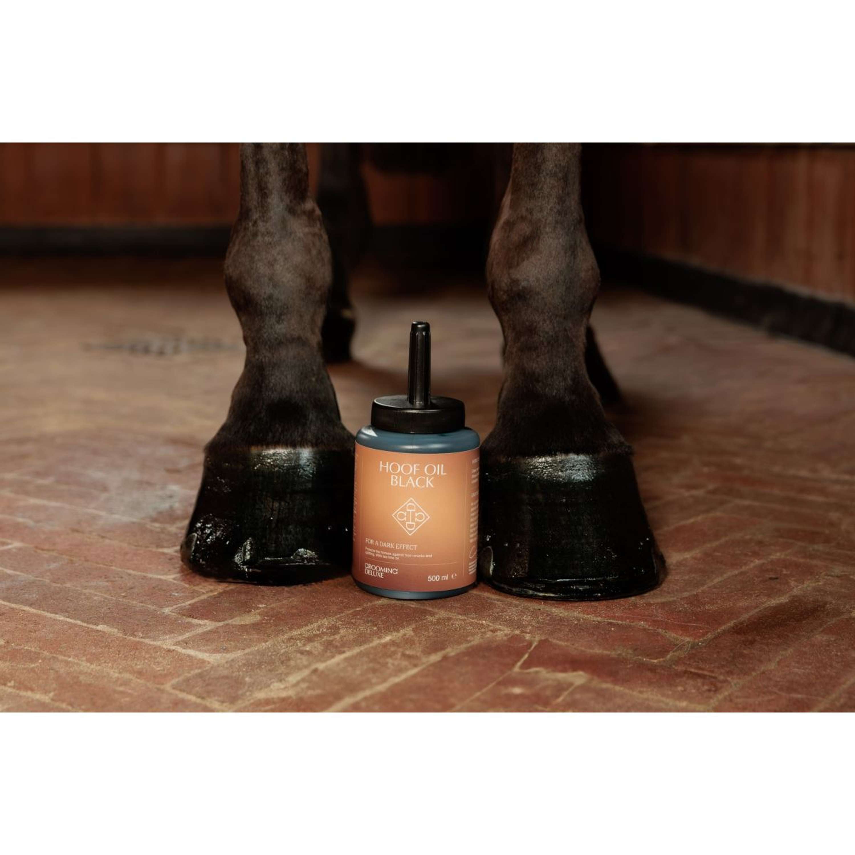 Grooming Deluxe by Kentucky Hoof Oil Shine Black