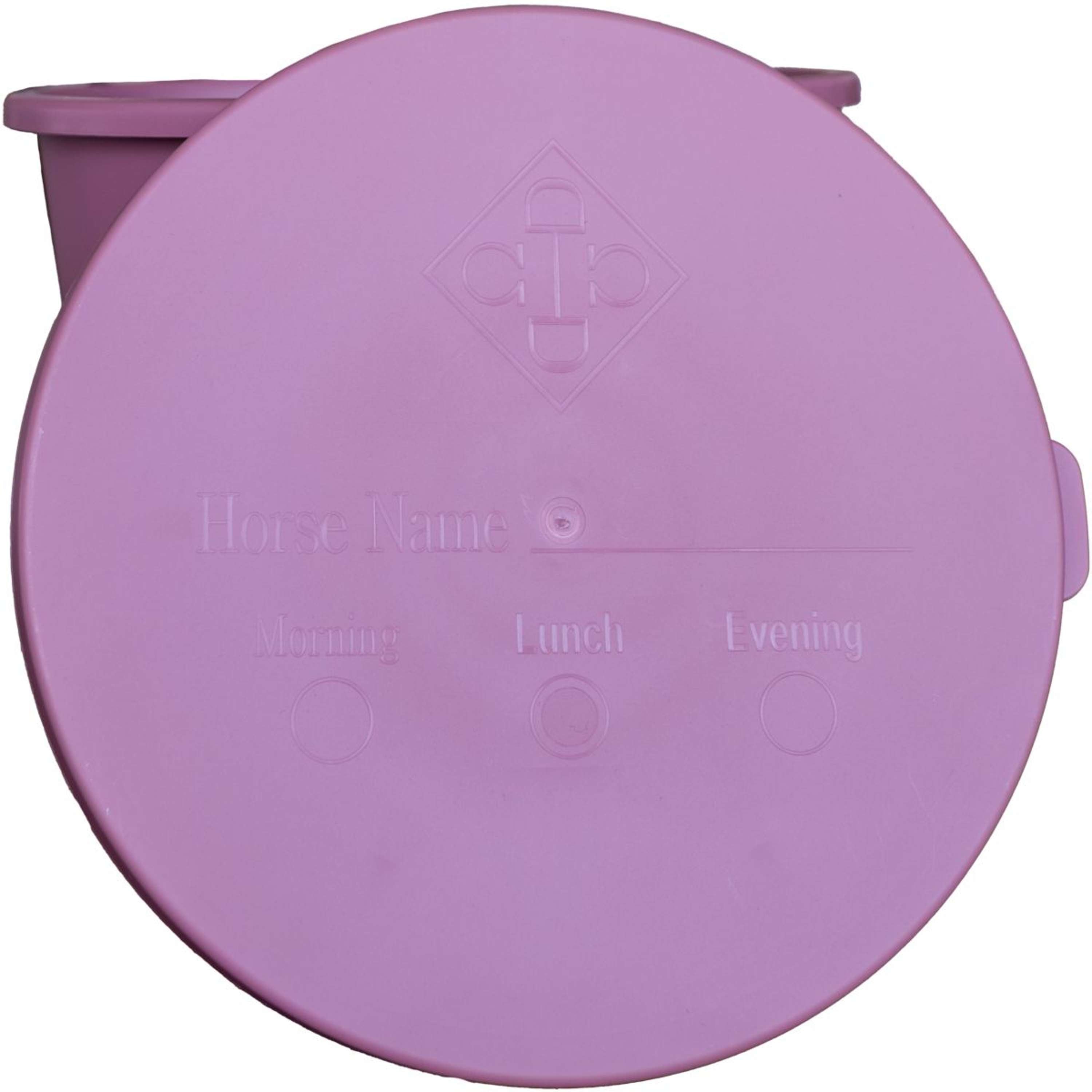 Kentucky Bucket with Lid Old Rose