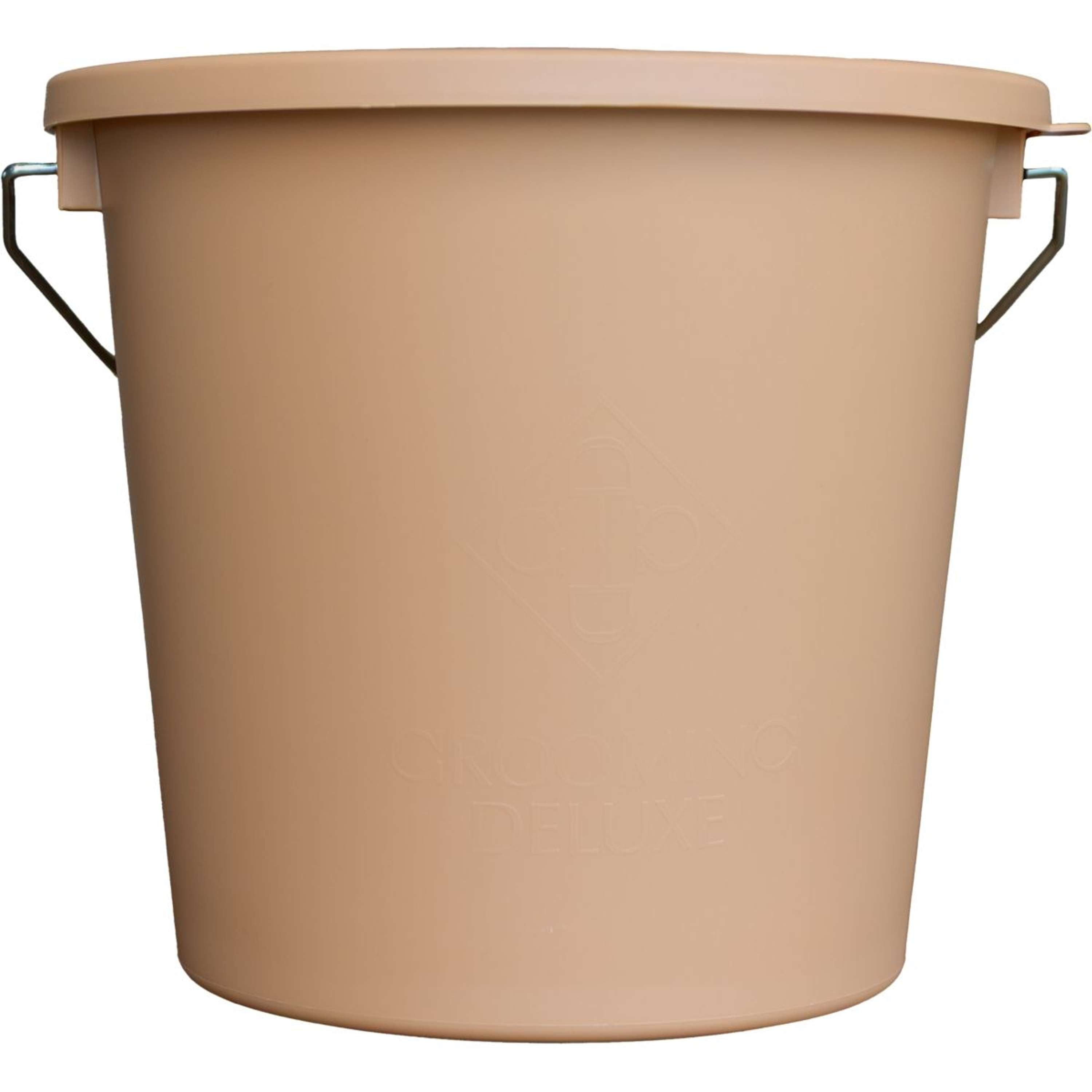 Kentucky Bucket with Lid Beige