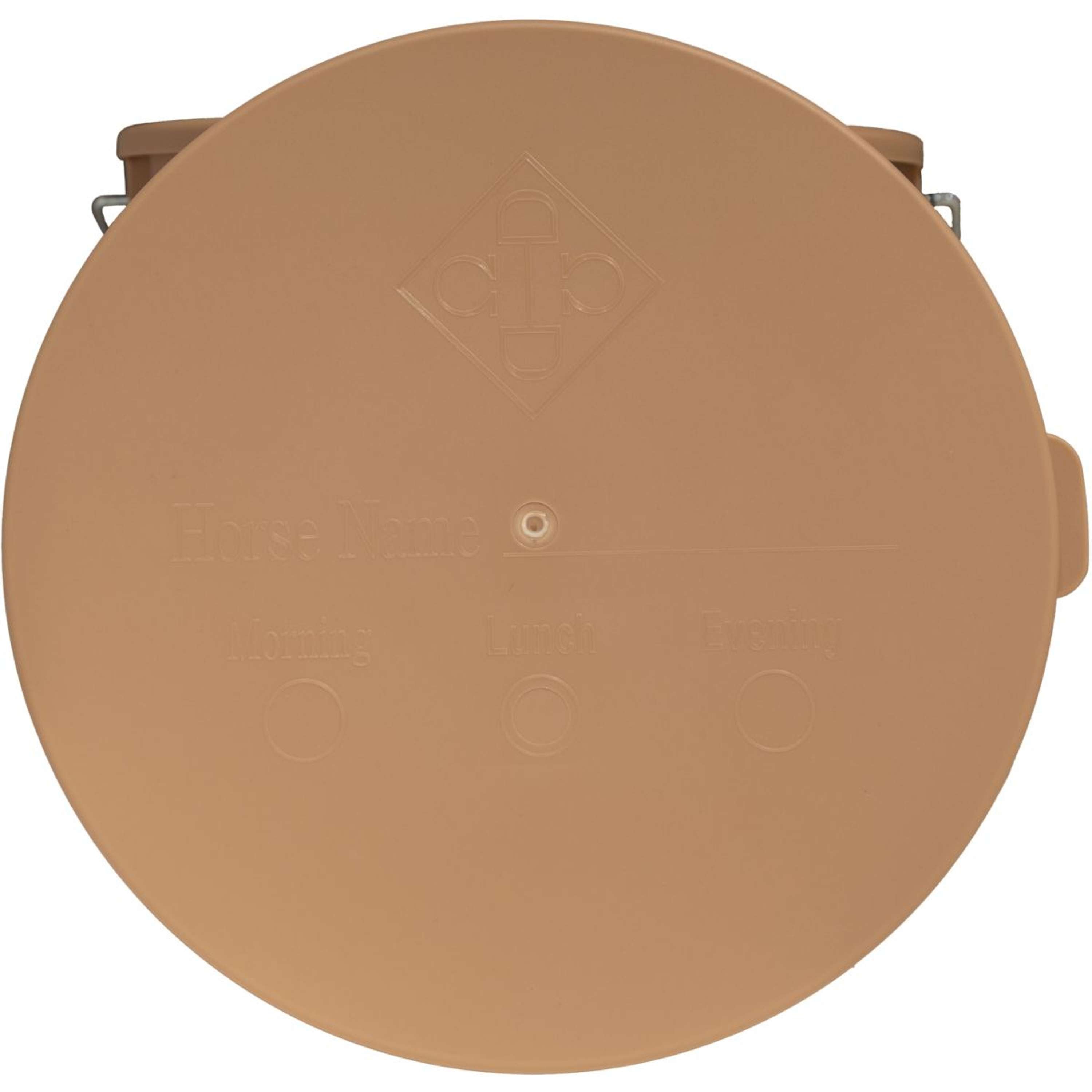 Kentucky Bucket with Lid Beige