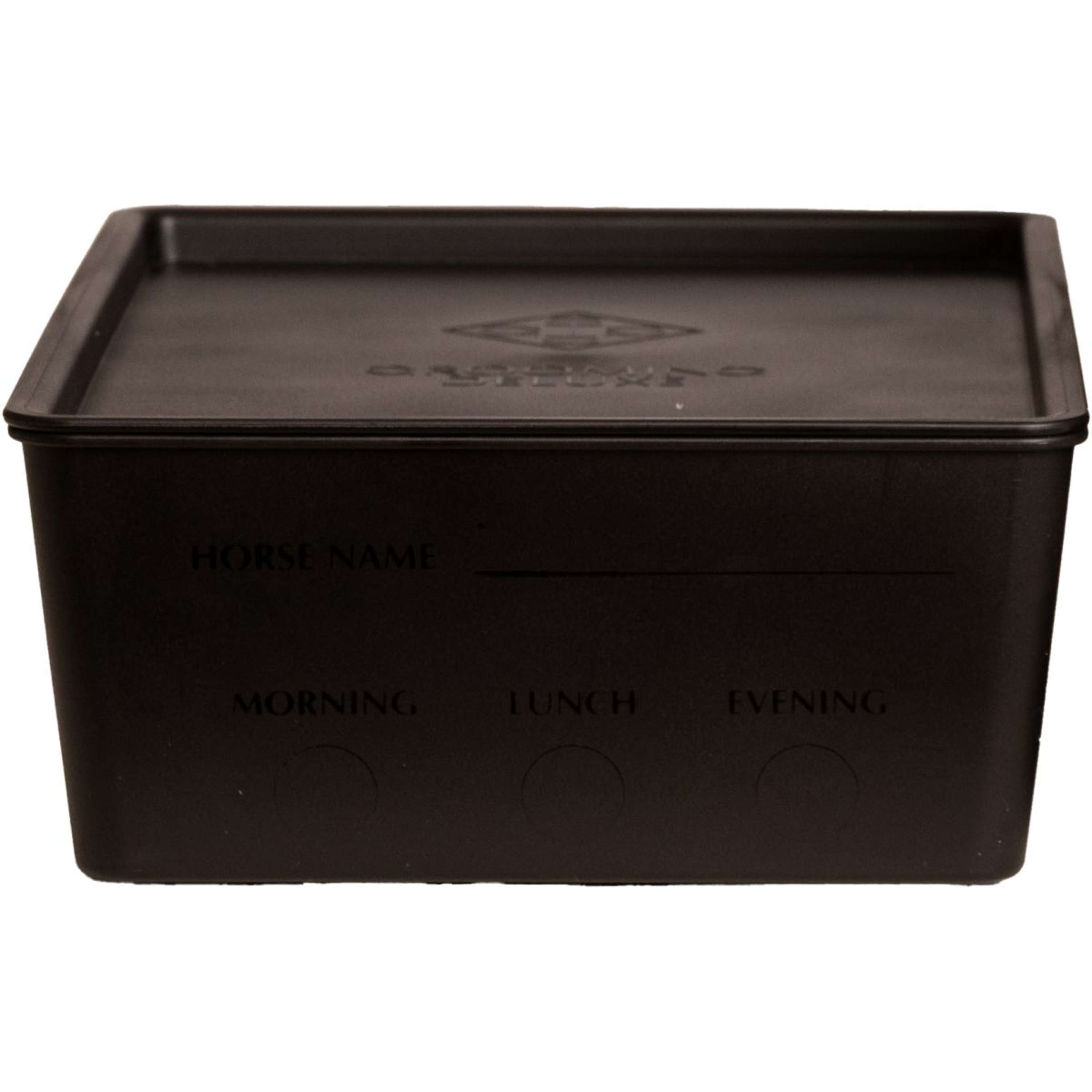 Kentucky Food Bowl with Lid Black
