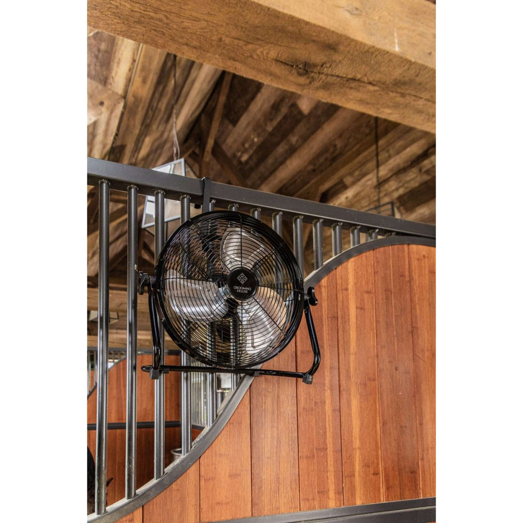 Kentucky Wireless Fan with Battery and Charger Black