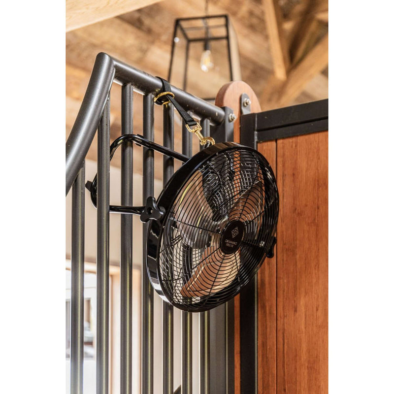 Kentucky Wireless Fan with Battery and Charger Black