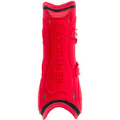 Kentucky Tendon Boots Bamboo Elastic Velvet Red