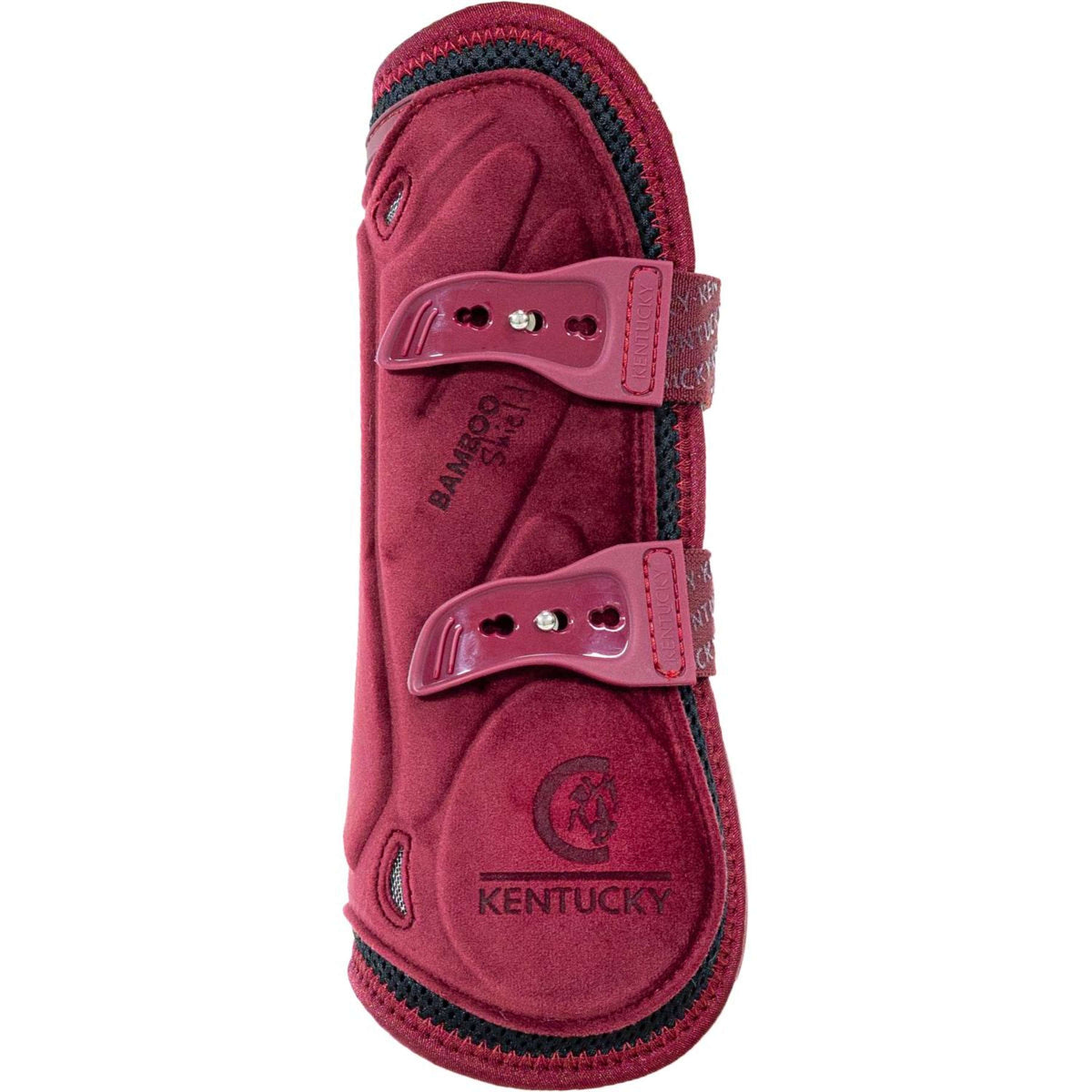 Kentucky Tendon Boots Bamboo Elastic Velvet Bordeaux