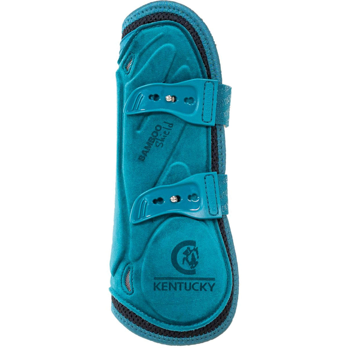 Kentucky Tendon Boots Bamboo Elastic Velvet Emerald