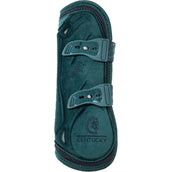 Kentucky Tendon Boots Bamboo Elastic Velvet Dark green