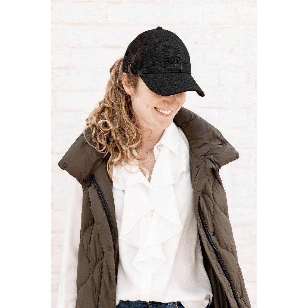 Kentucky Trucker Cap Glitter Black