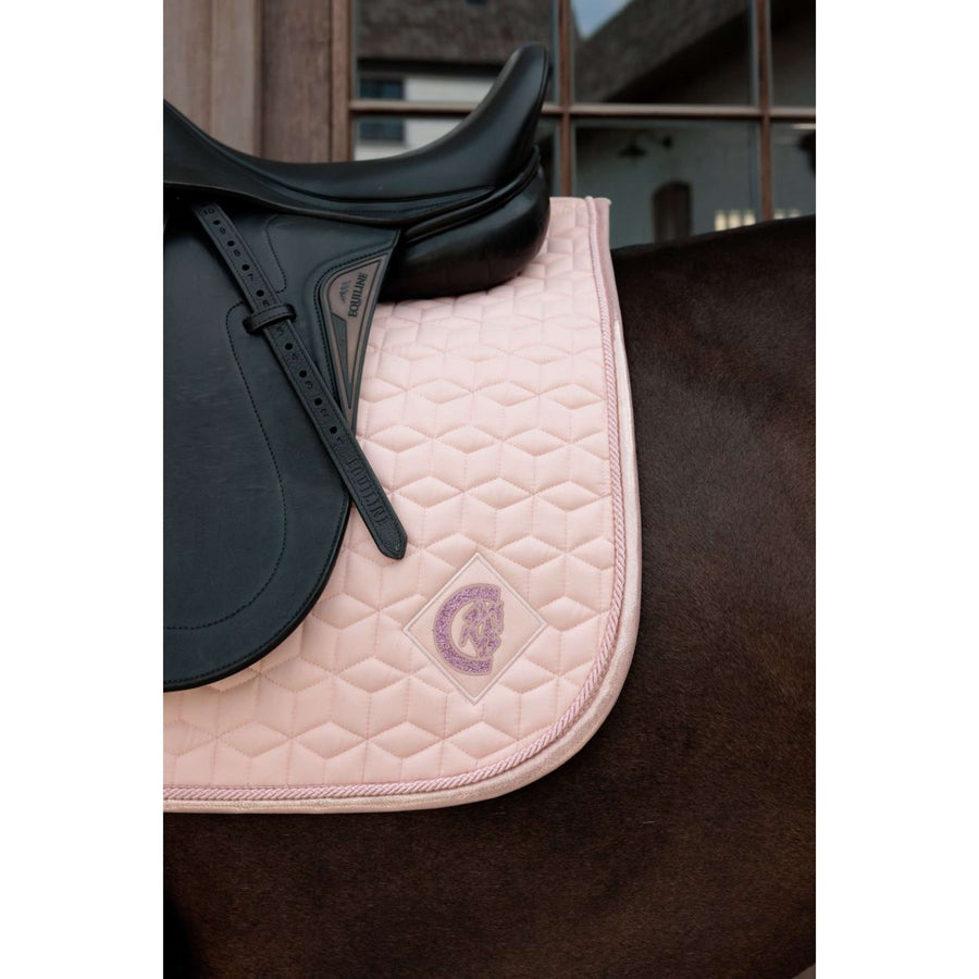 Kentucky Saddlepad Sparkling Dressage Old Rose