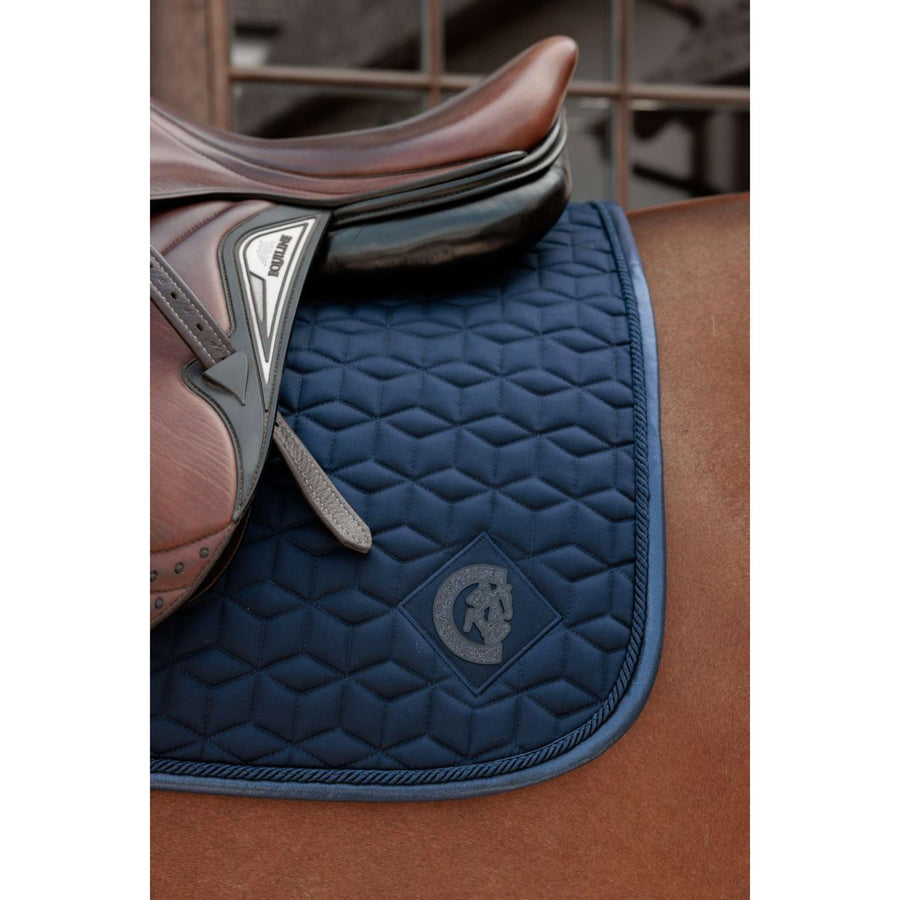 Kentucky Saddlepad Sparkling Jumping Navy